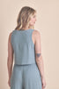 Allie Rose, Linen Square Neck Tank