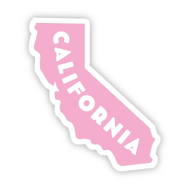 Big Moods, California Vinyl Sticker