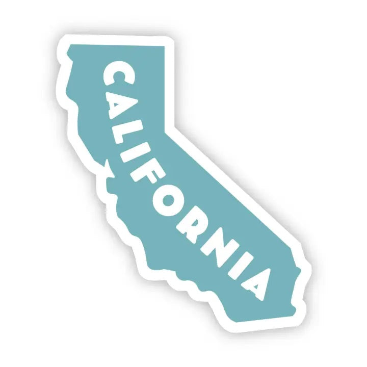 Big Moods, California Vinyl Sticker