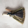 Mini Seagrass Brooms with Yarn Wrapped Handles
