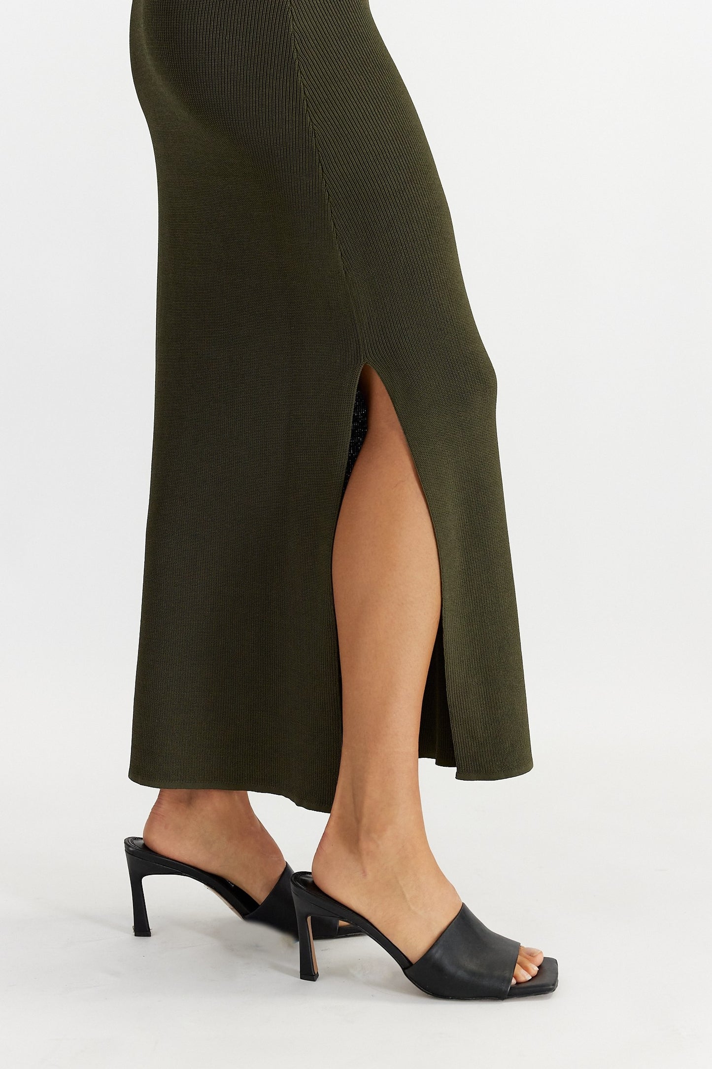 All : Row, The Francine Dress in Olive - Boutique Dandelion