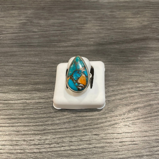 Turquoise Pendant Ring