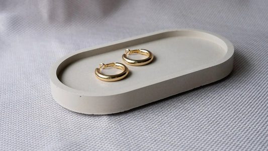 Oval Concrete Tray