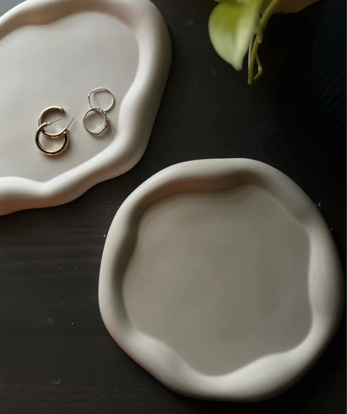 Cloud Cement Tray