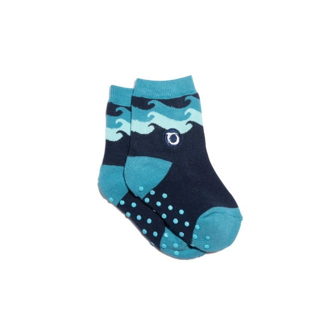 Conscious Step, Kids' Socks That Protect Oceans - Rolling Waves