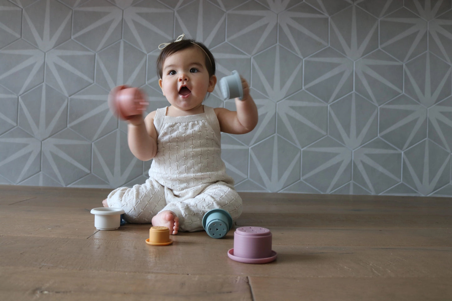 Silicone Stacking Cups