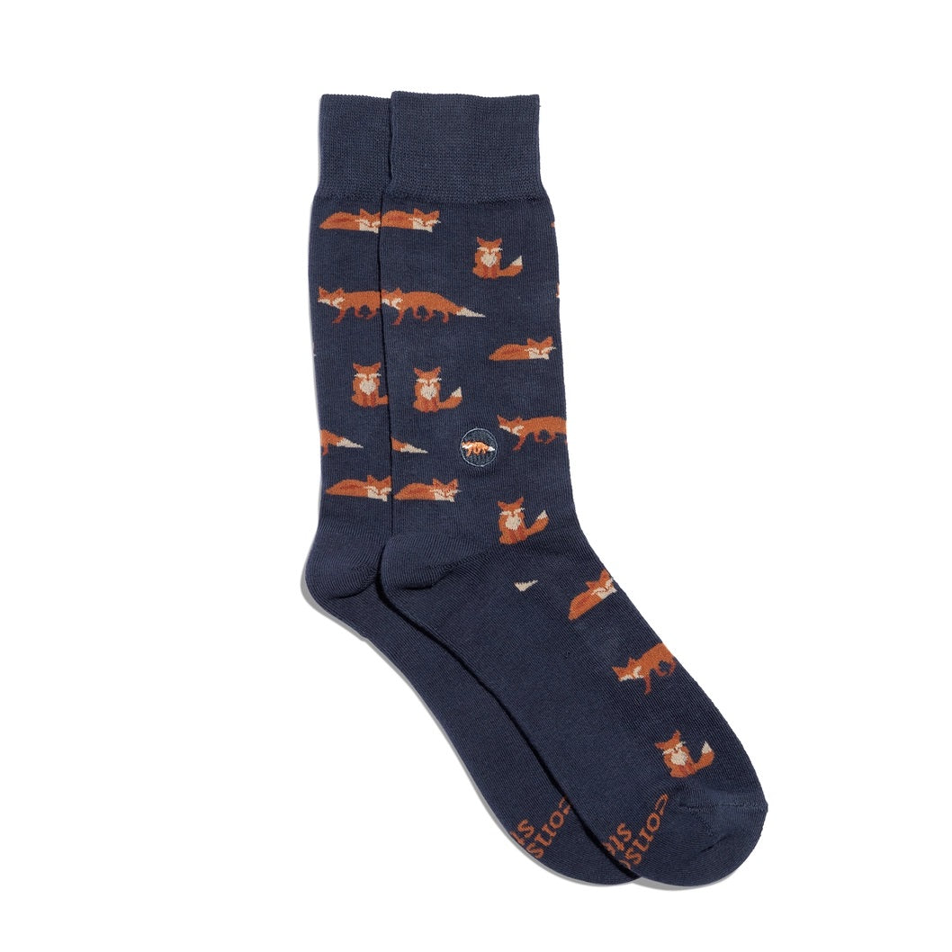 Conscious Step, Socks That Protect Foxes - Feelin' Foxy