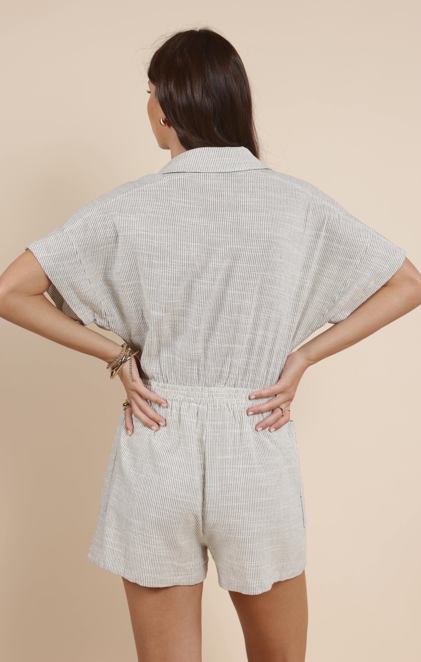 Sadie & Sage, Mojave Buttoned Romper