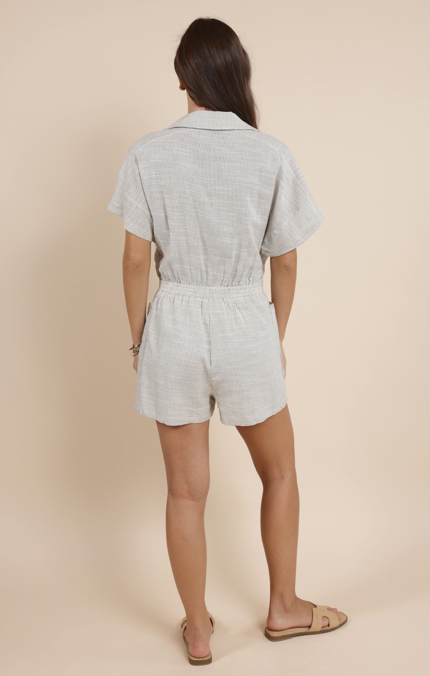 Sadie & Sage, Mojave Buttoned Romper