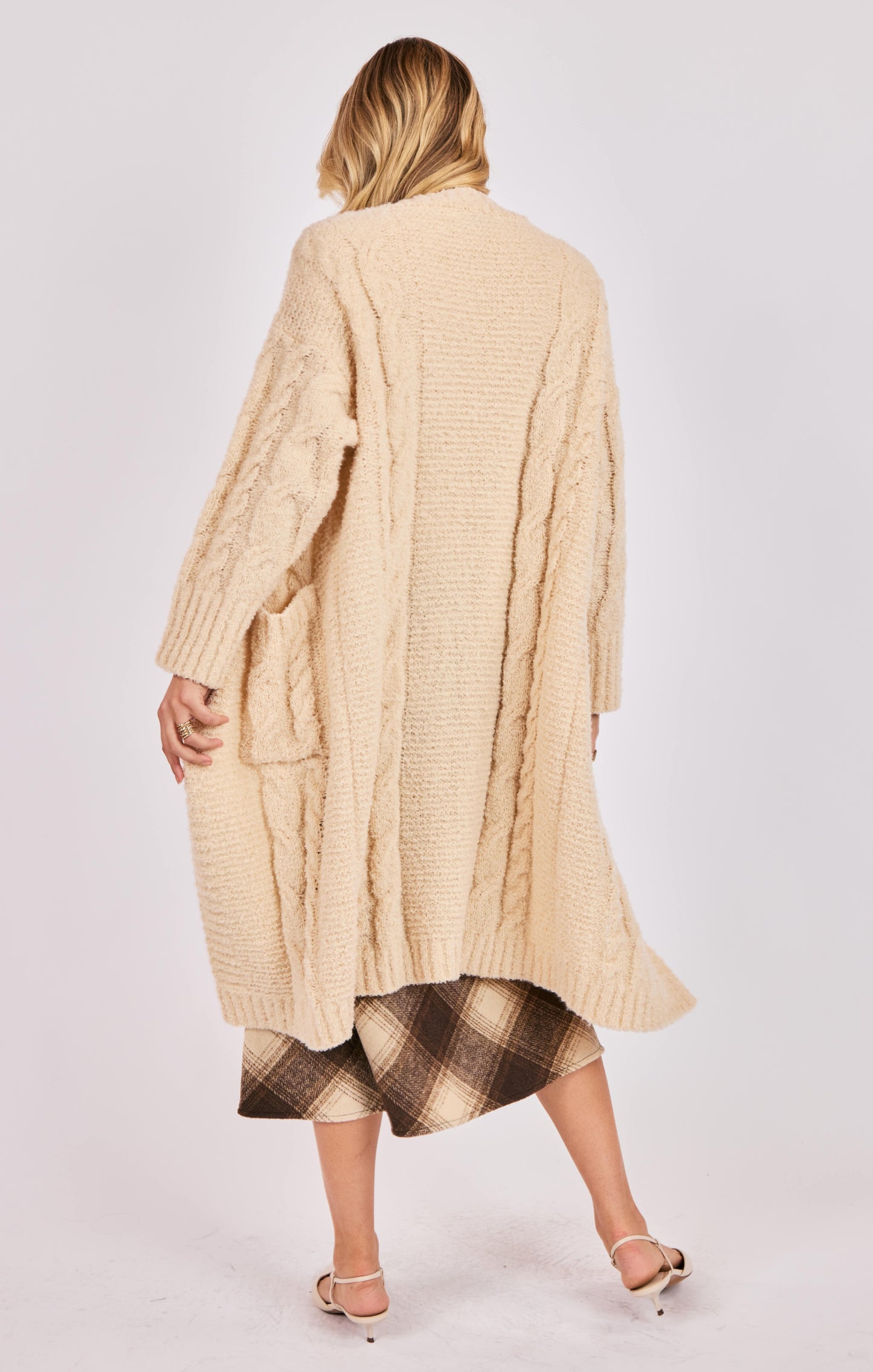 Lenora Open Front Duster Cardi