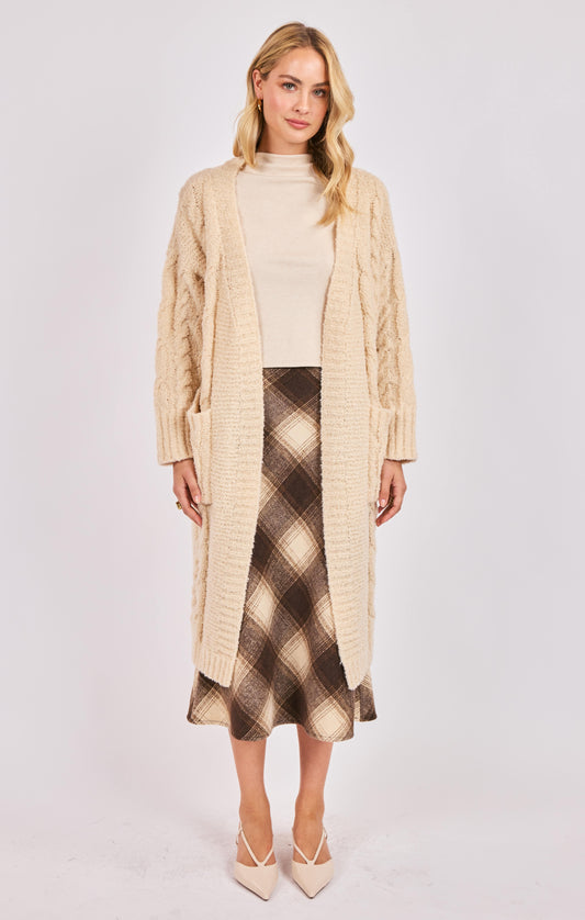 Lenora Open Front Duster Cardi