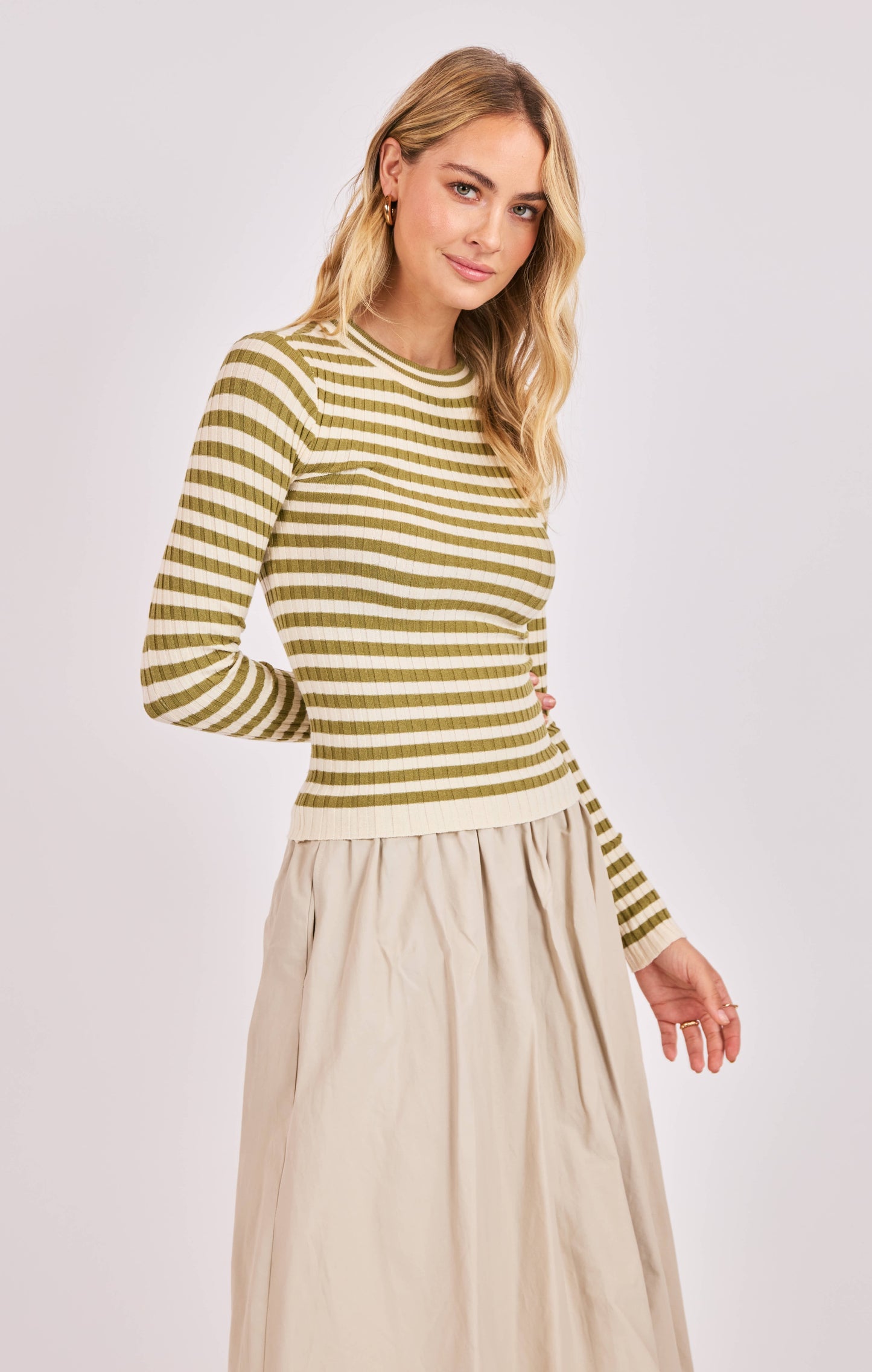 Simply Being Striped Sweater