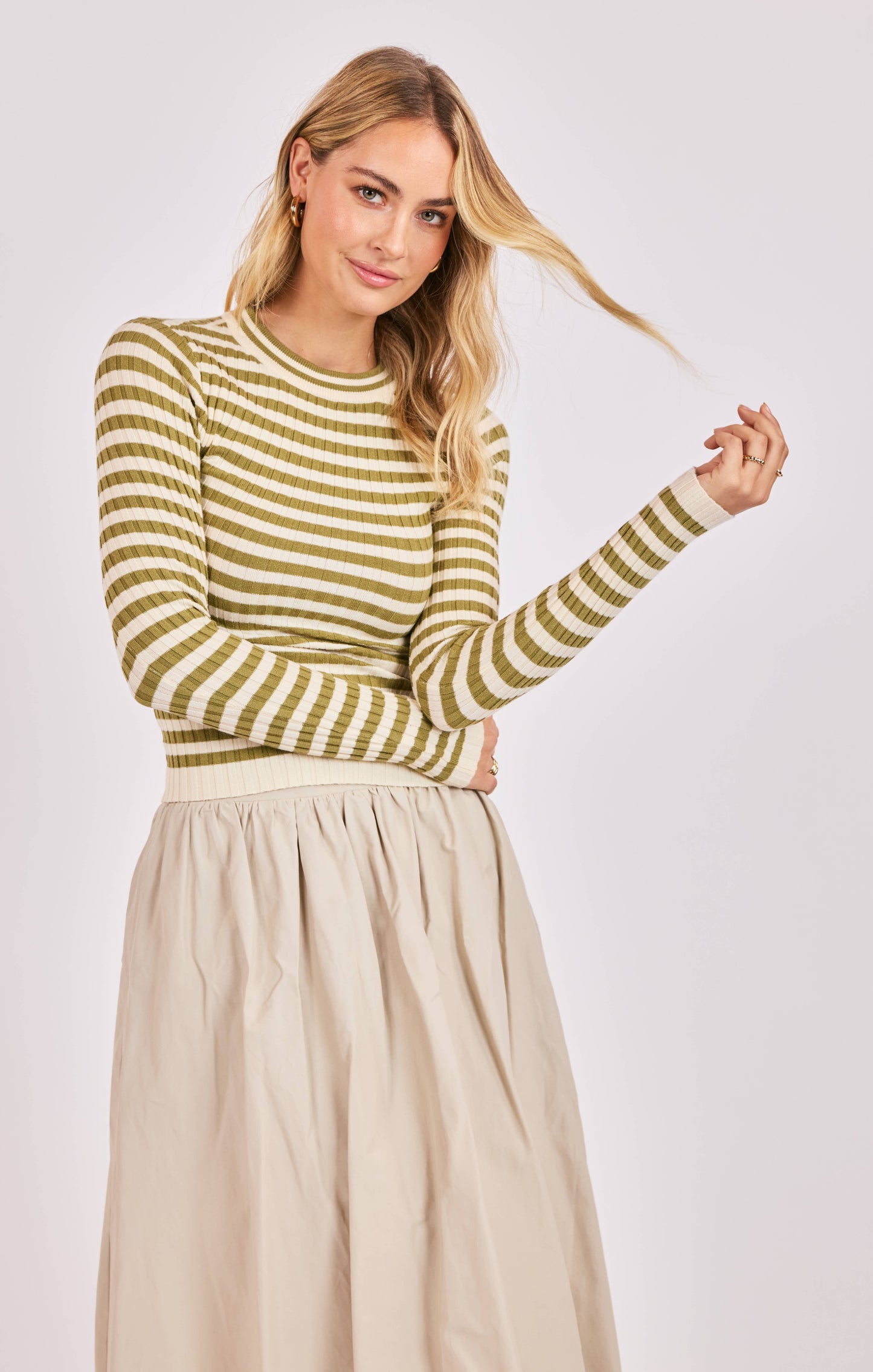 Simply Being Striped Sweater