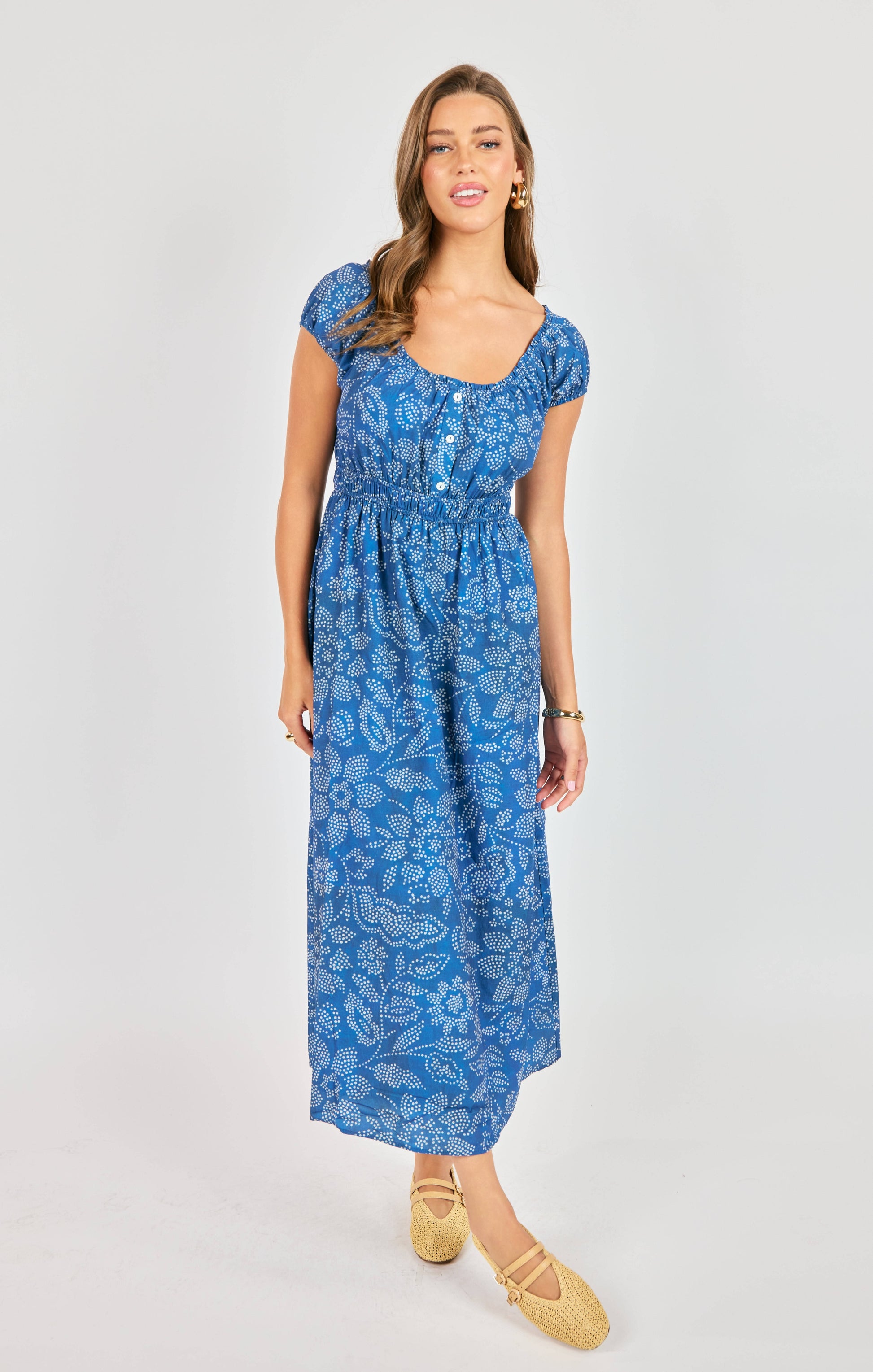 KeepSafe Maxi Dress M / Blue Taupe KeepSafe Maxi Dress M / Blue Taupe