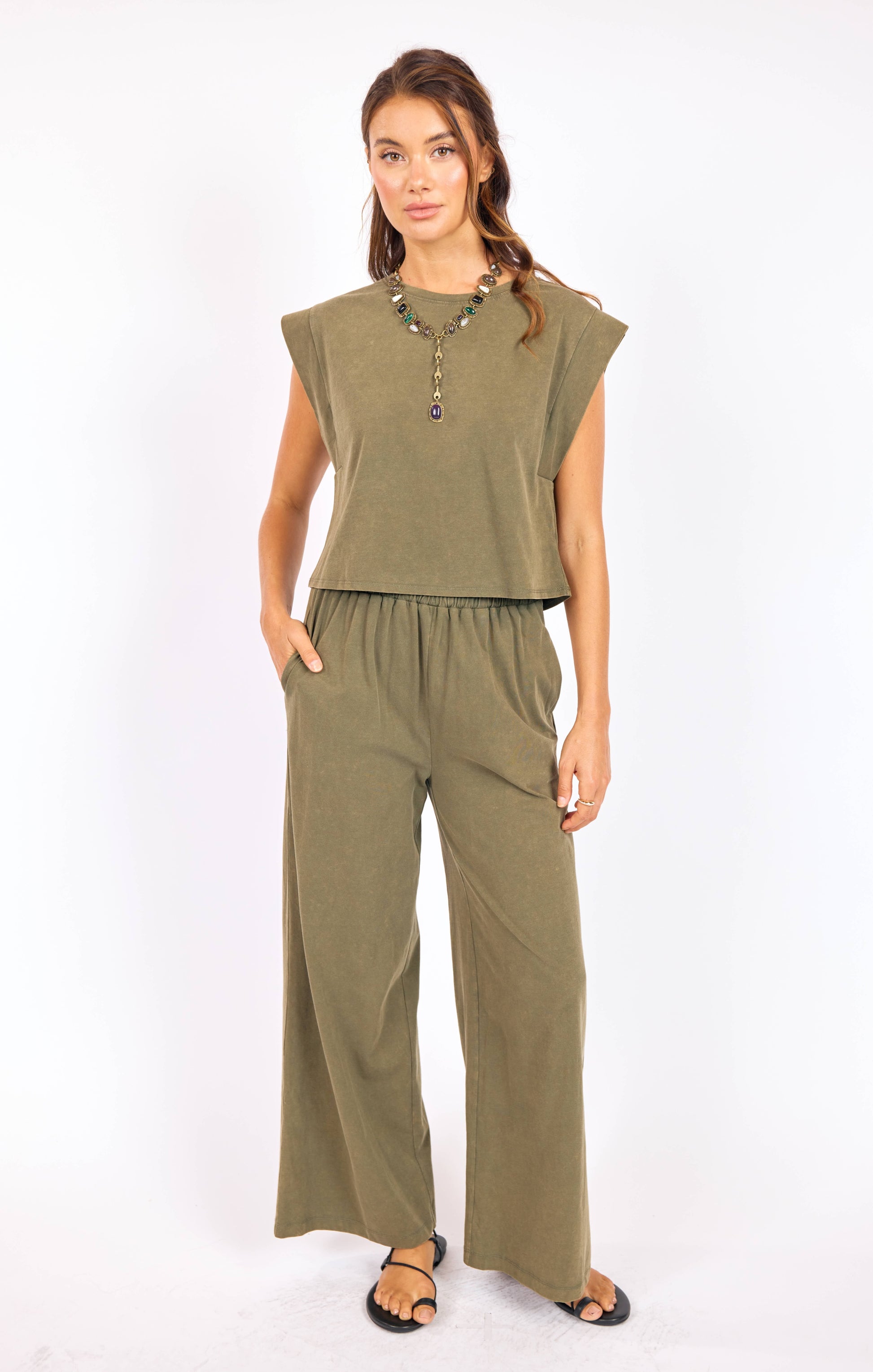 Gila Knit Pants - Boutique Dandelion