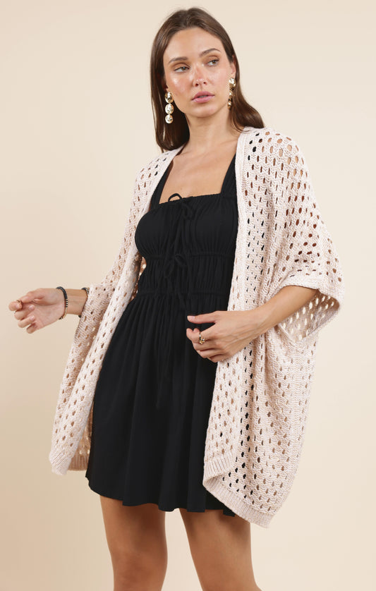 Sadie & Sage, Clemence Open Front Knit Cardigan