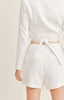 Sage the Label, Moonlight Tied Crop Blazer