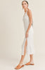 Sage the Label, Blissed Out Scrunchy Strap Midi Dress