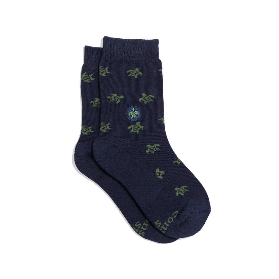 Conscious Step, Kids' Socks That Protect Turtles - Friendly Turtles