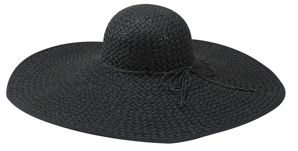 Jeanne Simmons, Woven Paper Wire Brim Hat