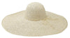 Jeanne Simmons, Woven Paper Wire Brim Hat