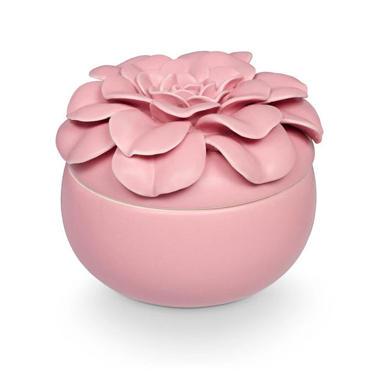 Illume, Ceramic Flower Candle