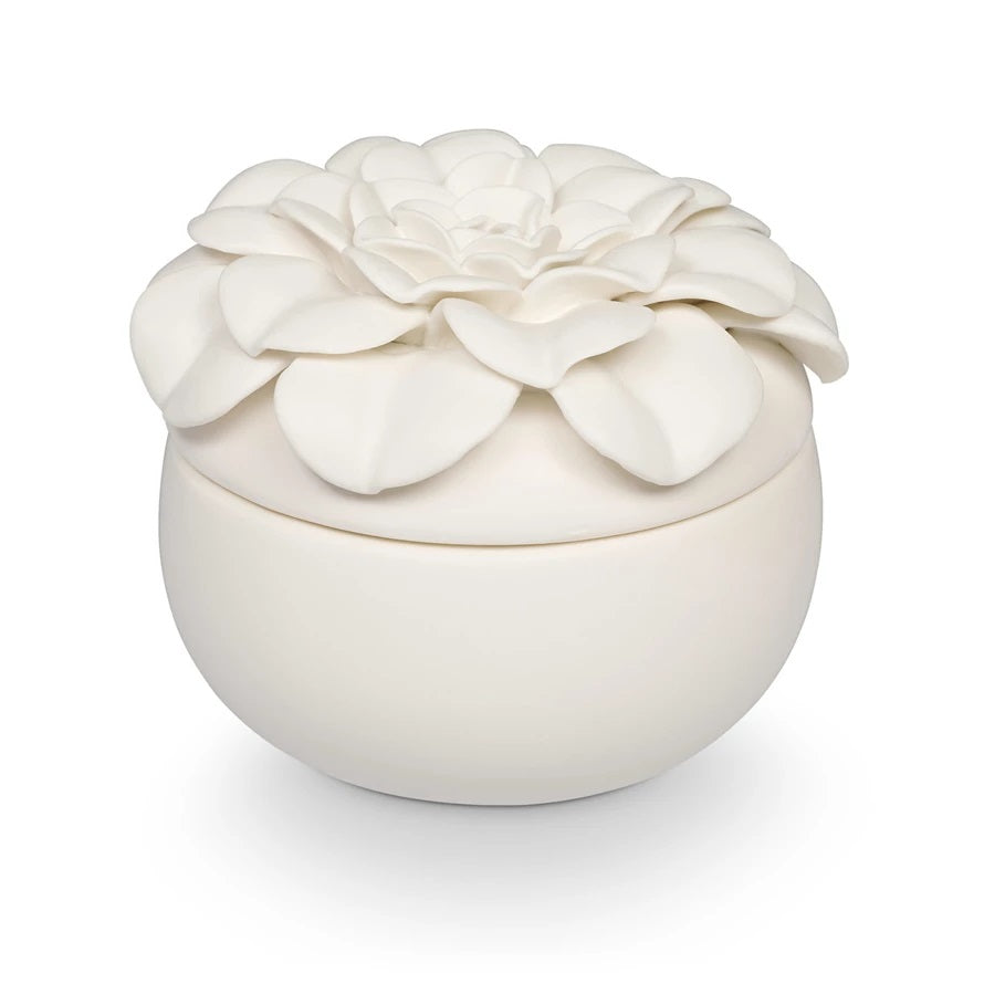 Illume, Ceramic Flower Candle