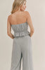 Sadie & Sage, So Cal Linen Tube Top