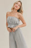 Sadie & Sage, So Cal Linen Tube Top