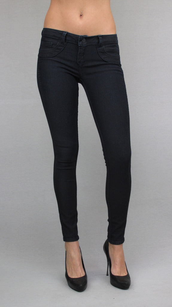 BLEULAB, Curve Five Pocket Legging, Denim, BLEULAB, Boutique Dandelion - Boutique Dandelion