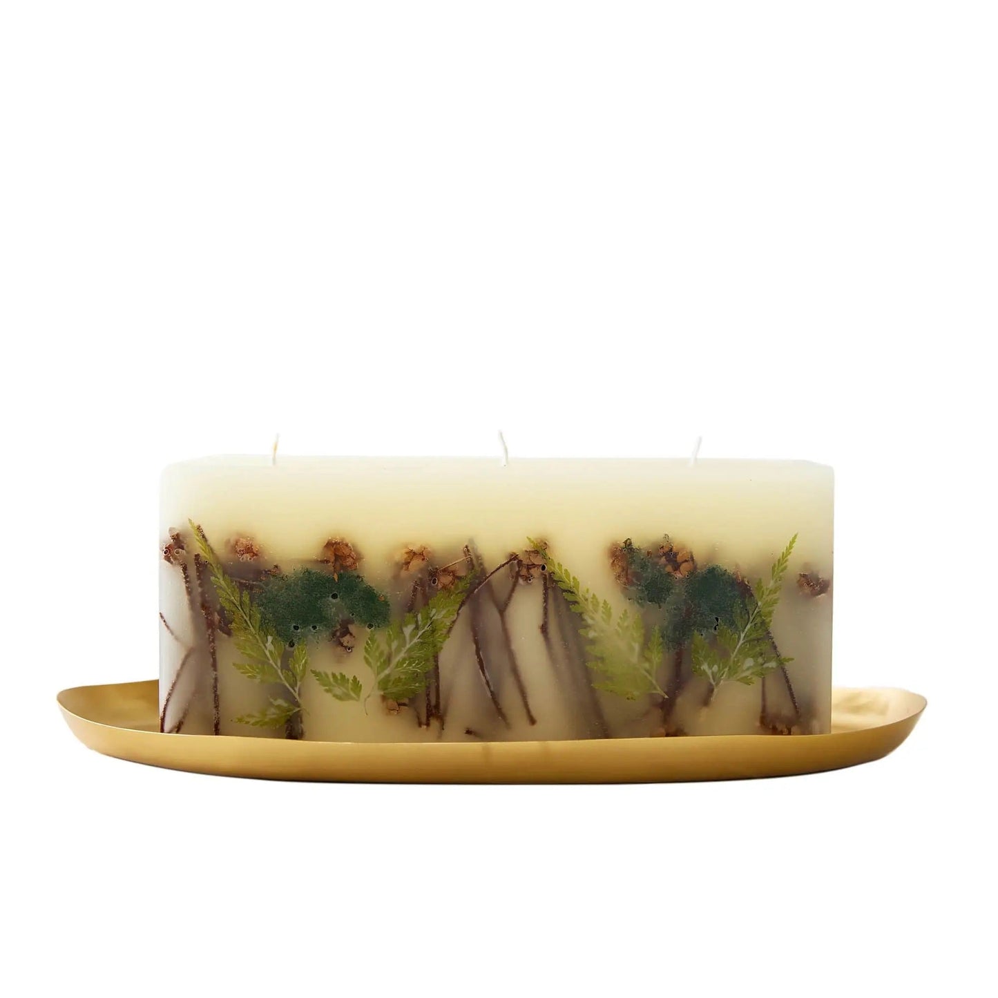 Rosy Rings, Forest Brick Botanical Candle