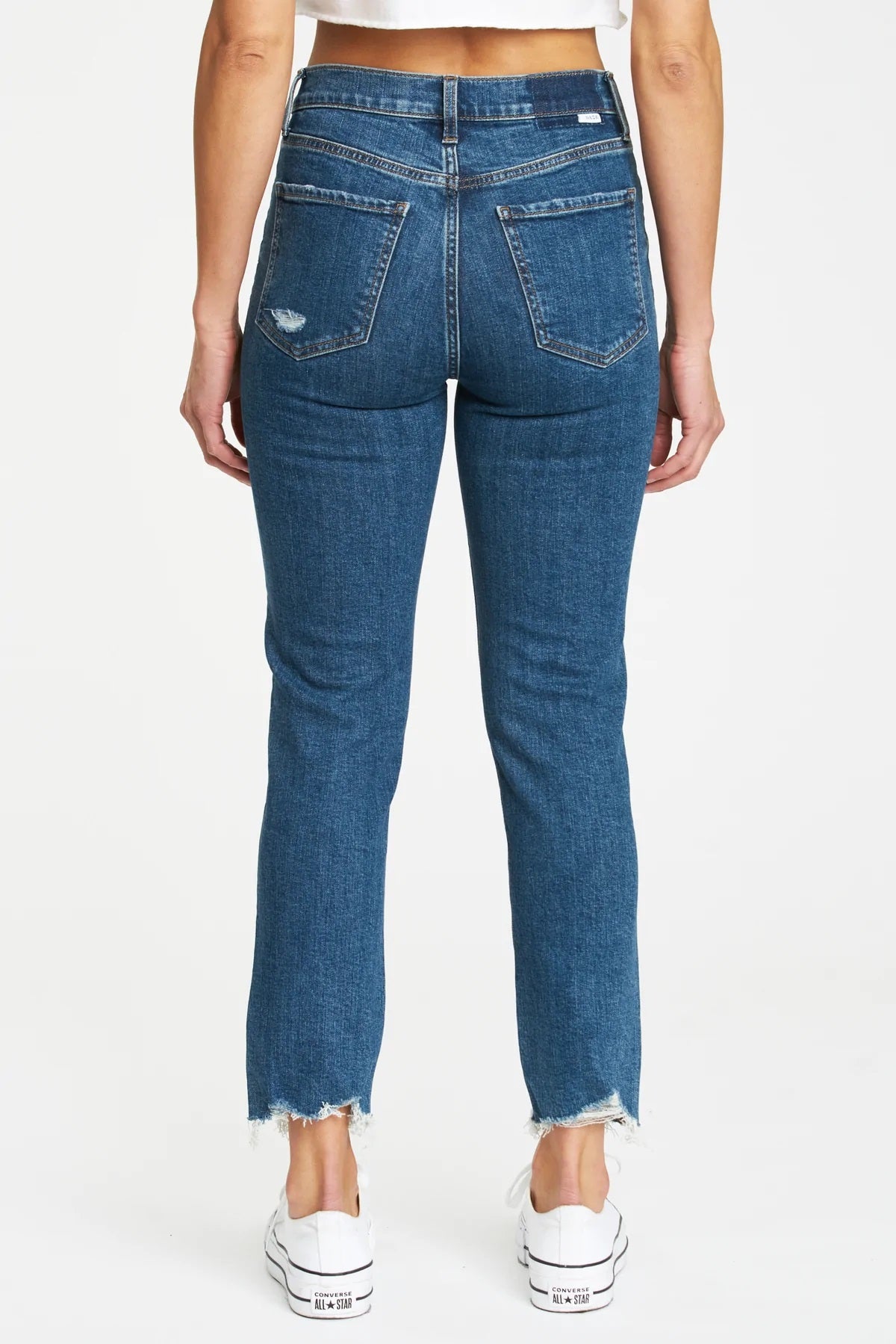 Daze, Daily Driver High Rise Skinny Straight in A Plus - Boutique Dandelion