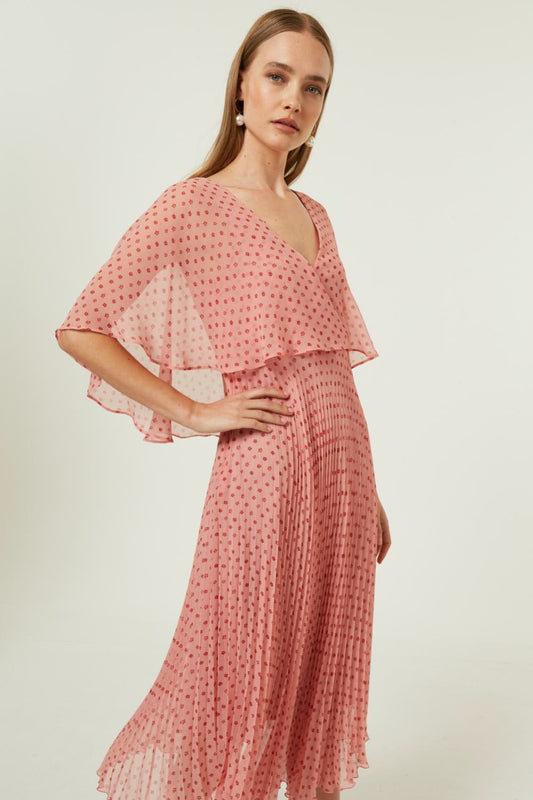 Jovonna, Falun Dress in Pink - Boutique Dandelion