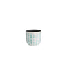 Hand-Painted Stoneware Planter