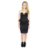 Twin Sister, Peplum Bandeau Dress