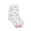 Conscious Step, Kids' Socks that Save LGBTQ Lives - Grey Rainbows