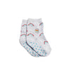 Conscious Step, Kids' Socks that Save LGBTQ Lives - Grey Rainbows