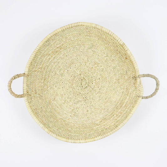 Socco, Moroccan Straw Woven Plate default / Medium, Plate, Socco, Boutique Dandelion - Boutique Dandelion