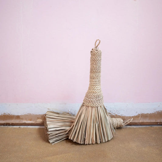 Socco Designs, Not So Tiny Straw Broom - Boutique Dandelion