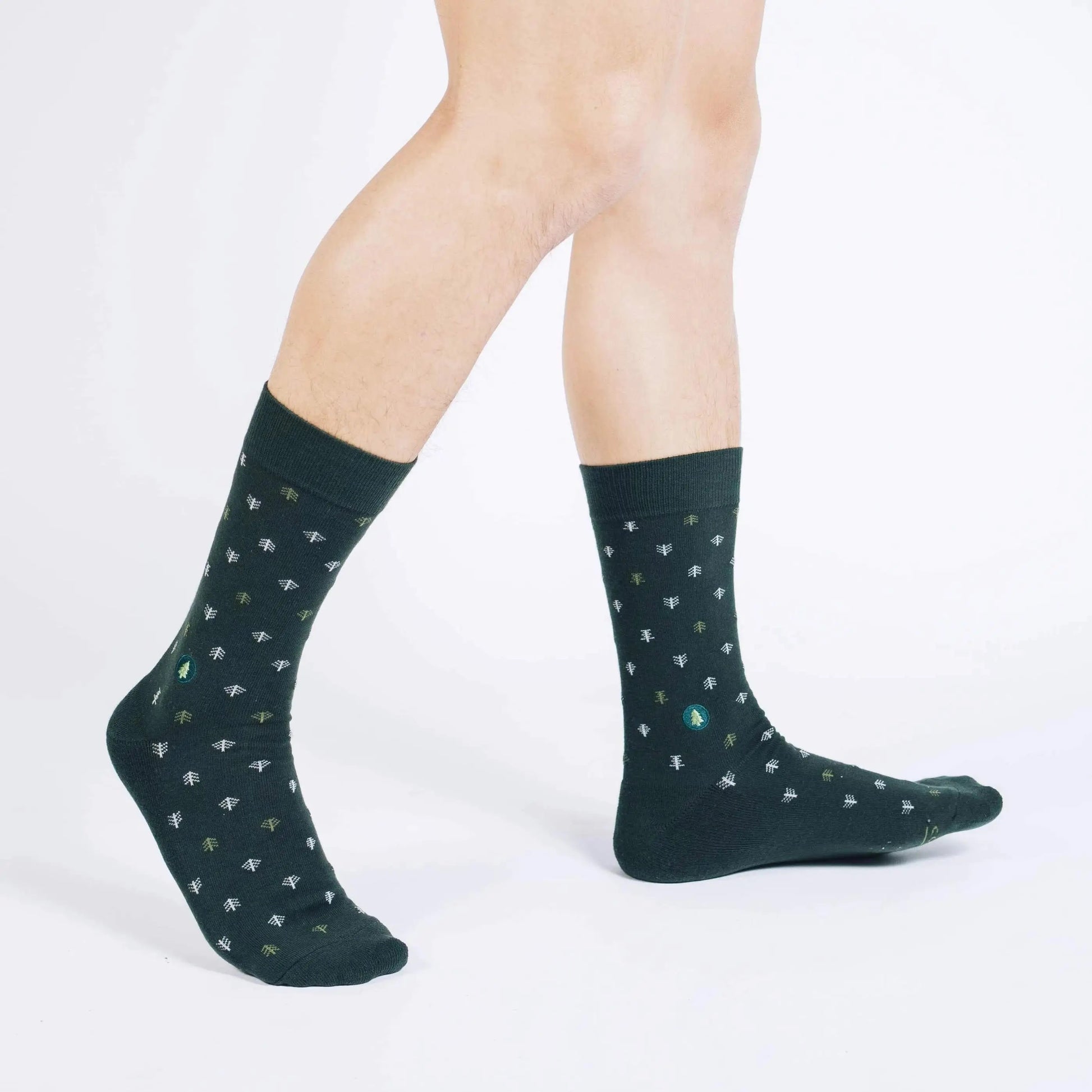 Conscious Step, Socks that Plant Trees - Dark Green - Boutique Dandelion