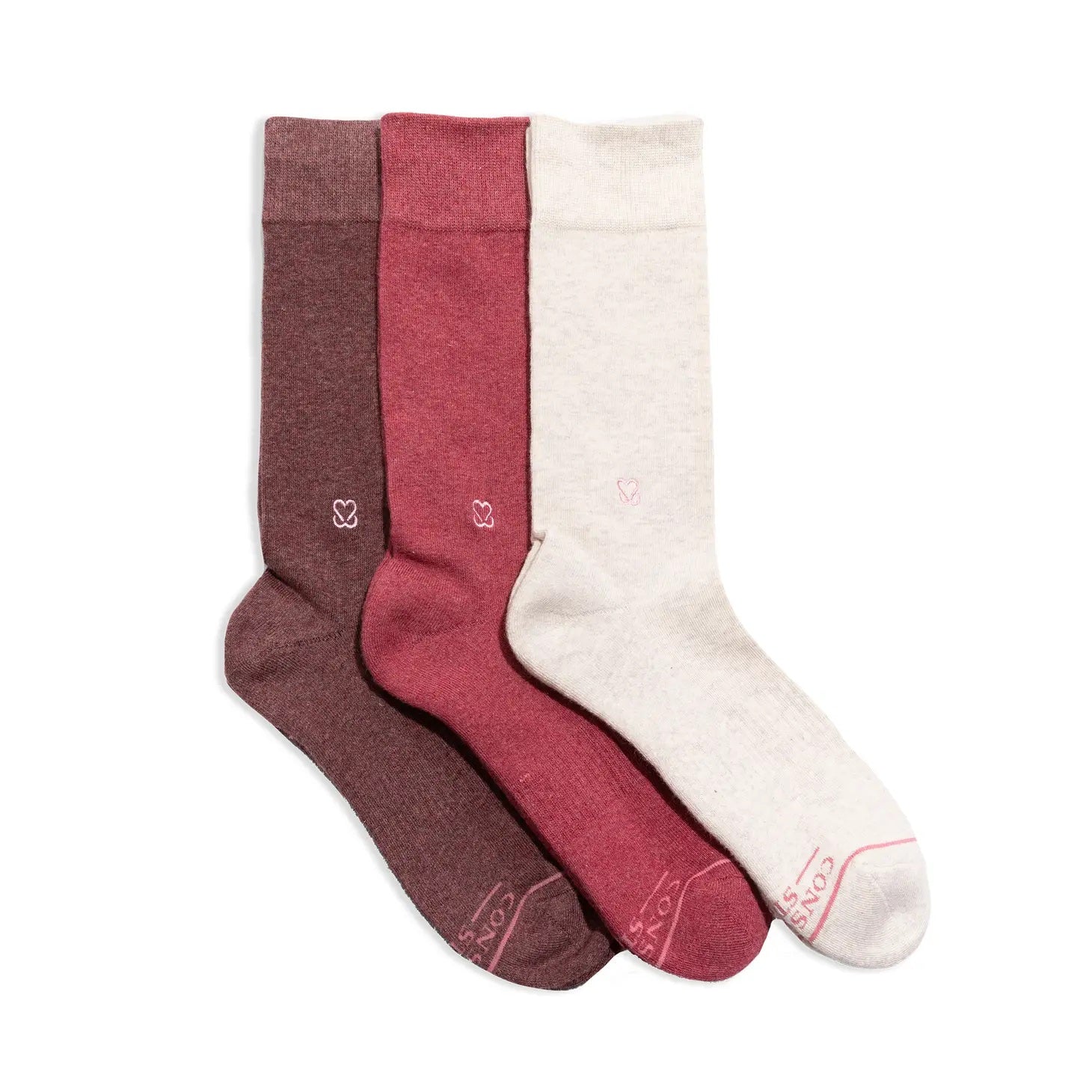 Conscious Step, Boxed Set Socks That Support Self Checks Prevent Breast Cancer - Boutique Dandelion