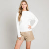 Allie Rose, Soft Chevron Dolman Pullover Sweater