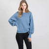 Allie Rose, Soft Textured Raglan Sweater