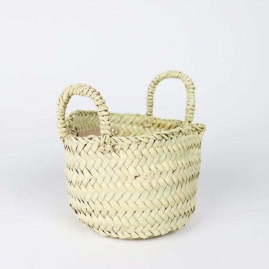 Socco Designs, Tiny Beldi Straw Basket - Boutique Dandelion