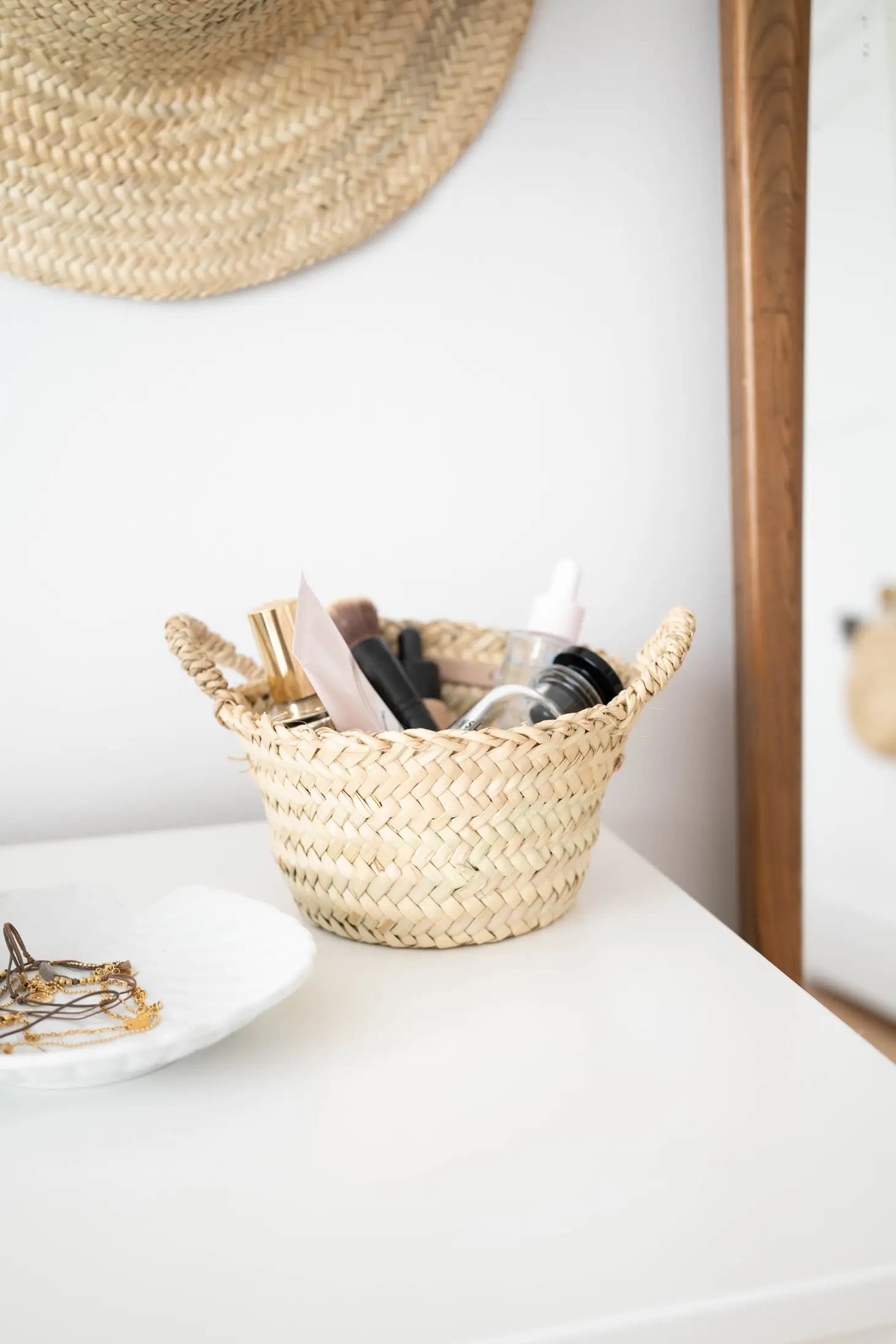 Socco Designs, Tiny Beldi Straw Basket - Boutique Dandelion