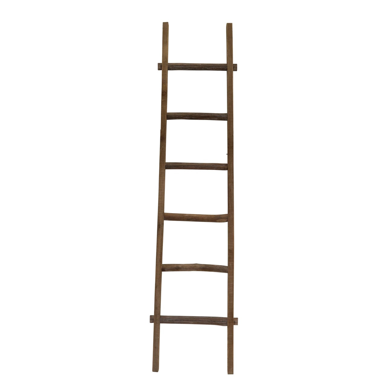 76" Decorative Wooden Ladder