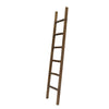 76" Decorative Wooden Ladder