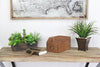 Wooden Storage Box with 2 Storage Compartments