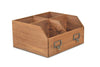 Wooden Storage Box With 4 Compartments
