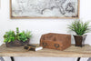 Wooden Storage Box With 4 Compartments